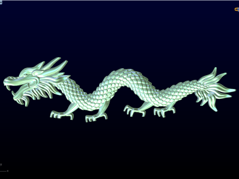 Dragon for jewelry - Dragon for ring - Dragon for pendant - N147 Model do druku 3D