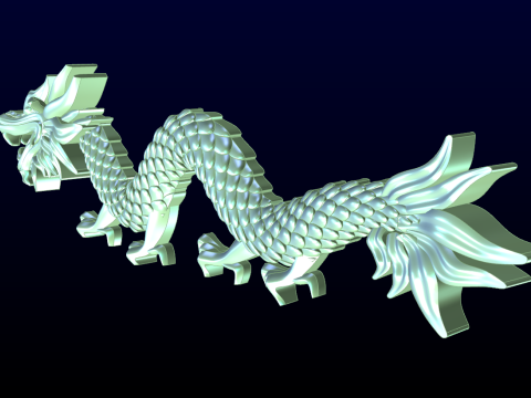 Dragon for jewelry - Dragon for ring - Dragon for pendant - N147 Model do druku 3D