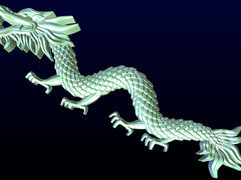 Dragon for jewelry - Dragon for ring - Dragon for pendant - N147 Model do druku 3D