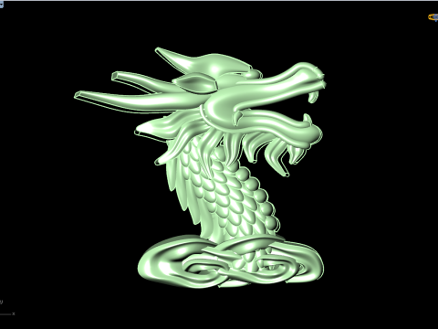 Dragon for jewelry - Dragon for ring - Dragon for pendant - N208 3D 打印模型