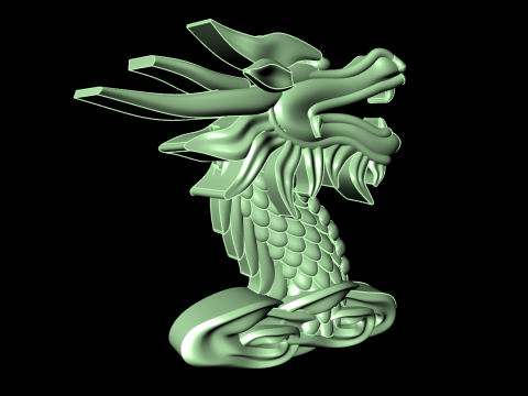Dragon for jewelry - Dragon for ring - Dragon for pendant - N208 3D 打印模型