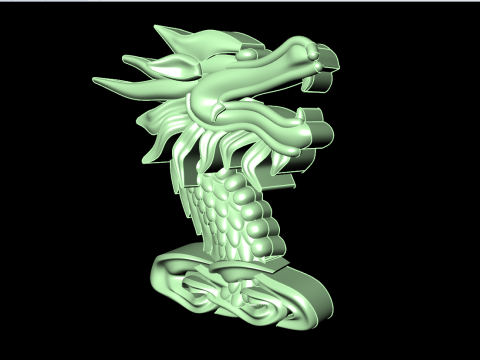 Dragon for jewelry - Dragon for ring - Dragon for pendant - N208 3D 打印模型