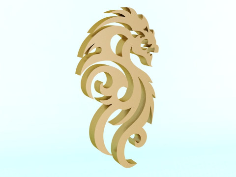 Dragon for jewelry - Dragon for ring - Dragon for pendant - N717 3D Принт Модель