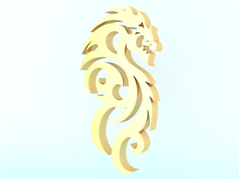 Dragon for jewelry - Dragon for ring - Dragon for pendant - N717 3D Принт Модель