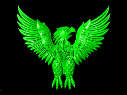 Eagle for jewelry - Eagle for ring - Eagle for pendant - N931 3D Print Model