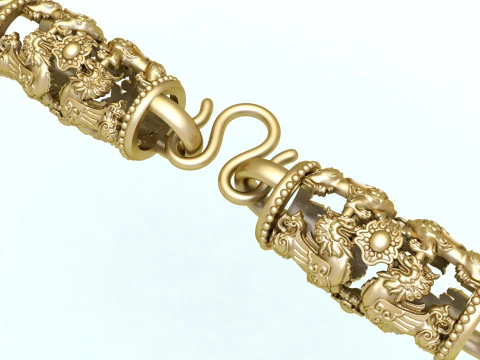 Tek boynuzlu at kolye - Pixiu kolye - Tek boynuzlu at bileklik - N308 3D Baskı Modeli