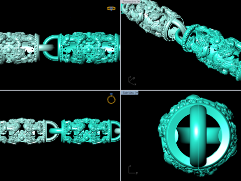 Unicorn necklace - Pixiu necklace - Unicorn bracelet - N308 3D Print Model