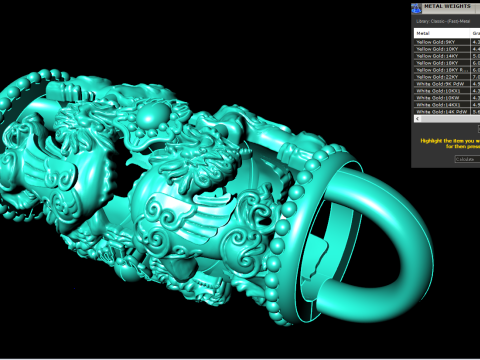 Unicorn necklace - Pixiu necklace - Unicorn bracelet - N308 3D Print Model