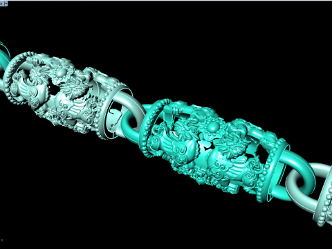 Unicorn necklace - Pixiu necklace - Unicorn bracelet - N308 3D Print Model