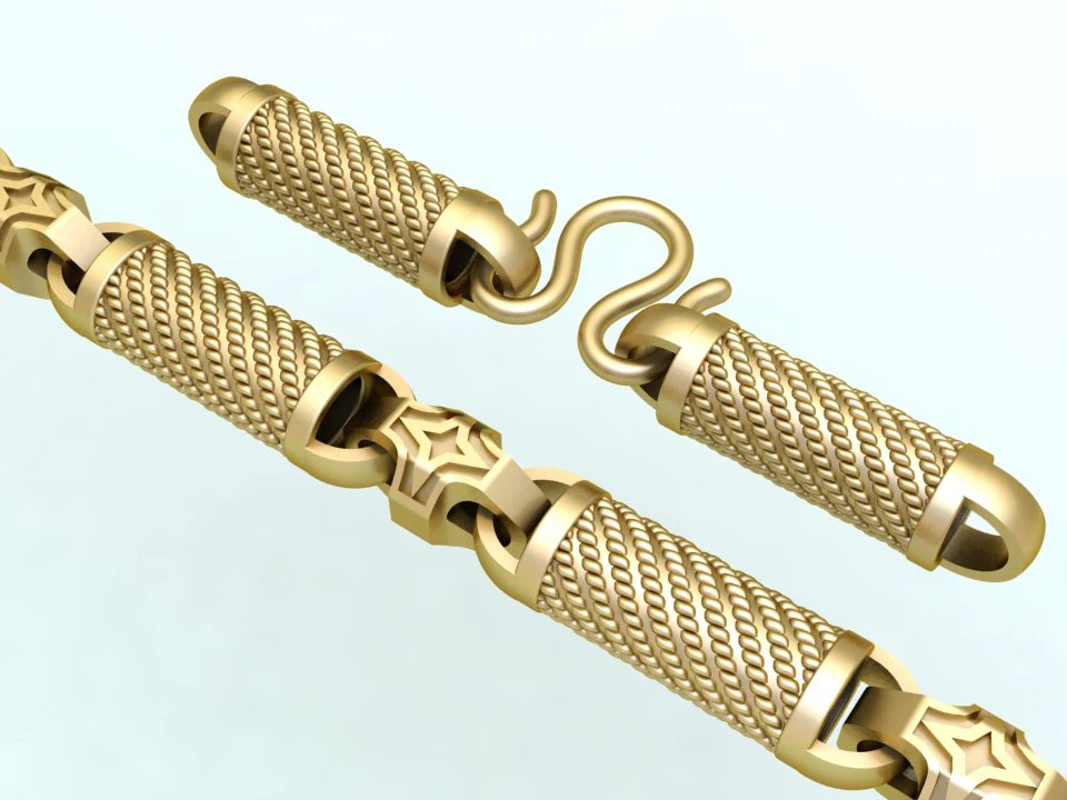 Chain necklaces - Miami cuban necklaces - Mens necklaces - N537 3D Print Model .c4d .max .obj .3ds .fbx .stl .blend 