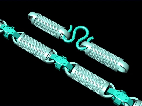 Chain necklaces - Miami cuban necklaces - Mens necklaces - N537 3D Print Model