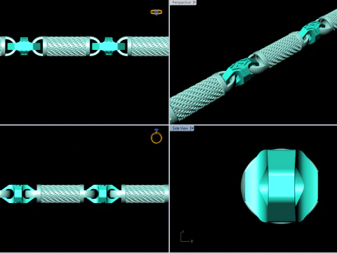Chain necklaces - Miami cuban necklaces - Mens necklaces - N537 3D Print Model