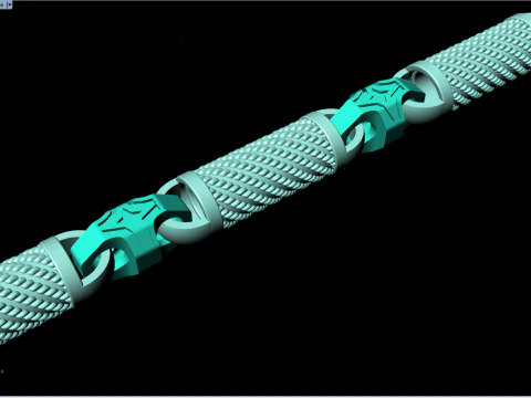 Chain necklaces - Miami cuban necklaces - Mens necklaces - N537 3D Print Model
