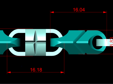 Chain necklaces - Miami cuban necklaces - Mens necklaces - N556 3D Print Model