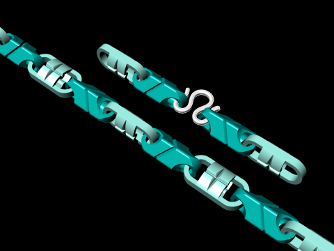 Chain necklaces - Miami cuban necklaces - Mens necklaces - N556 3D Print Model