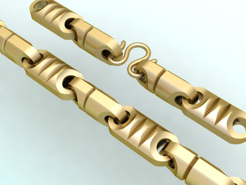 Chain necklaces - Miami cuban necklaces - Mens necklaces - N621 3D प्रिंट मॉडल