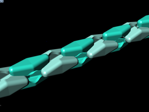 Chain necklaces - Miami cuban necklaces - Mens necklaces - N633 Modello di stampa 3D