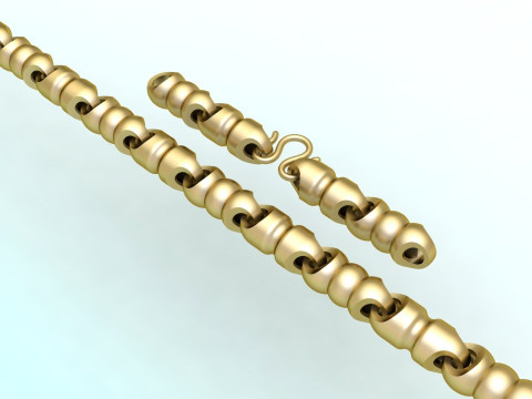 Chain necklaces - Miami cuban necklaces - Mens necklaces - N645 3D प्रिंट मॉडल