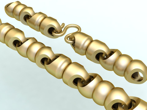 Chain necklaces - Miami cuban necklaces - Mens necklaces - N645 3D प्रिंट मॉडल