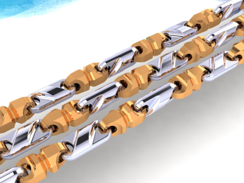 Chain necklaces - Miami cuban necklaces - Mens necklaces - N900 3D Print Model