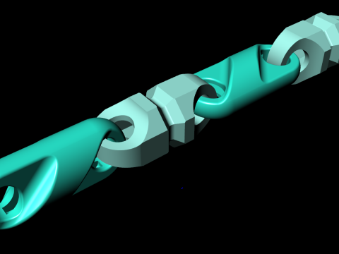 Chain necklaces - Miami cuban necklaces - Mens necklaces - N900 3D Print Model