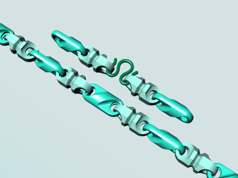 Chain necklaces - Miami cuban necklaces - Mens necklaces - N900 3D Print Model