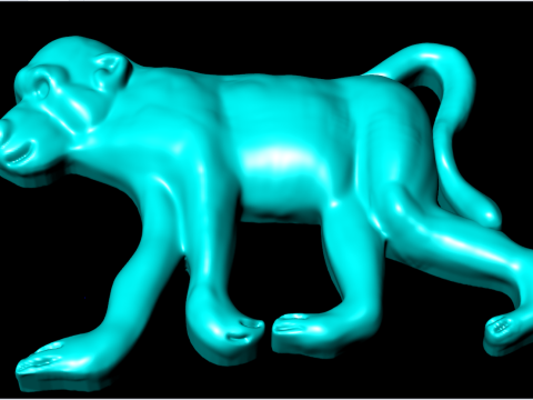Monkey for jewelry - Monkey for ring - Monkey for pendant - N550 Modelo de Impressão 3D