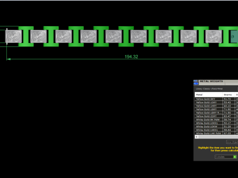 Dragon bracelet - Mens dragon bracelet - Chain bracelets - N858 3D Print Model