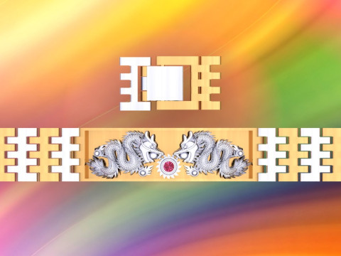 Dragon bracelet - Chain bracelets - Watch strap bracelets - N1058 3D प्रिंट मॉडल