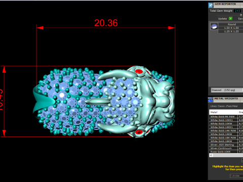独角兽吊坠 - 貔貅吊坠 - N510 3D 打印模型