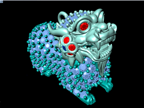 独角兽吊坠 - 貔貅吊坠 - N510 3D 打印模型