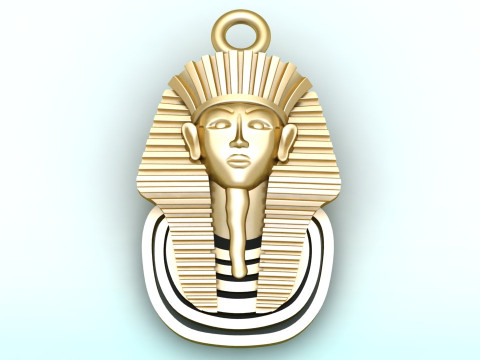 Pharaon Pendant - Pharaon Jewelry - N1106 Model Cetak 3D