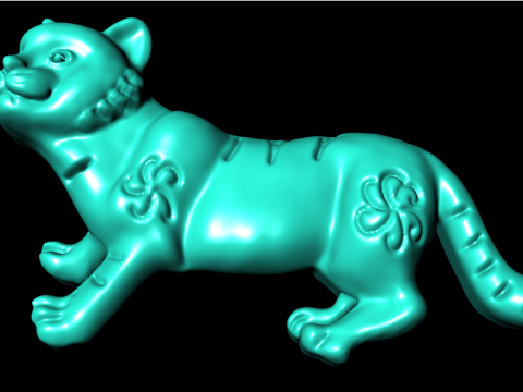 Cat for jewelry - Cats for pendant - Cat for ring - N932 3D 打印模型