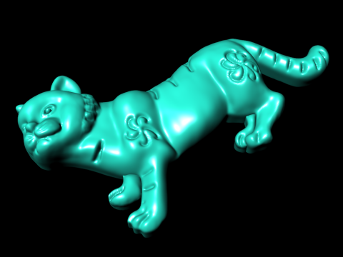 Cat for jewelry - Cats for pendant - Cat for ring - N932 3D 打印模型