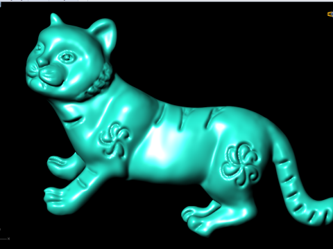 Cat for jewelry - Cats for pendant - Cat for ring - N932 3D 打印模型