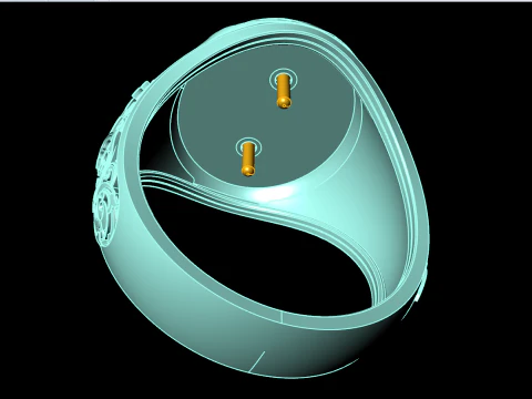 Eagle ring - Pattern Ring - Sculpture ring - N848A 3D Print Model
