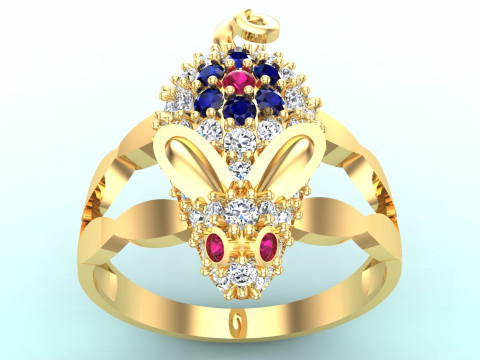 Muizenring - Damesringen - N507 3D printmodel