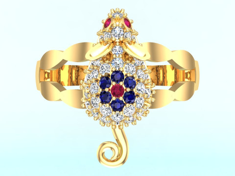 Muizenring - Damesringen - N507 3D printmodel