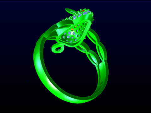 Muizenring - Damesringen - N507 3D printmodel