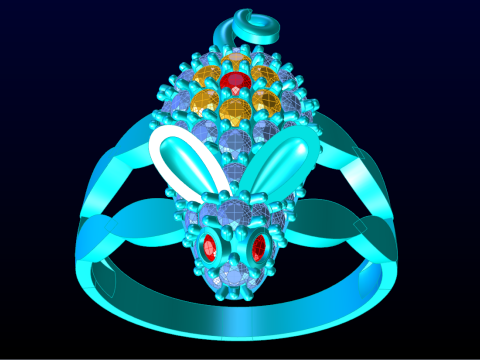 Muizenring - Damesringen - N507 3D printmodel