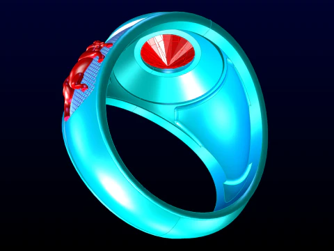 Goat Rings - War Rings - Army ring - Mens ring - N646A 3D Print Model