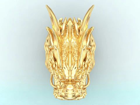 Dragon ring - Mens ring - Dragon head ring - N908 3D Print Model