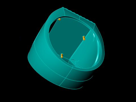 Dragon Ring - Mens Dragon Ring - Mens Ring - N918 3D Принт Модель