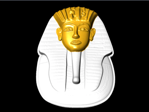 Pharaoh for jewelry - Pharaoh for ring - Pharaoh for pendant - N1118 3D Print Model