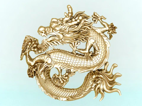 Dragon for jewelry - Dragon for ring - Dragon for pendant - N514 3D Print Model