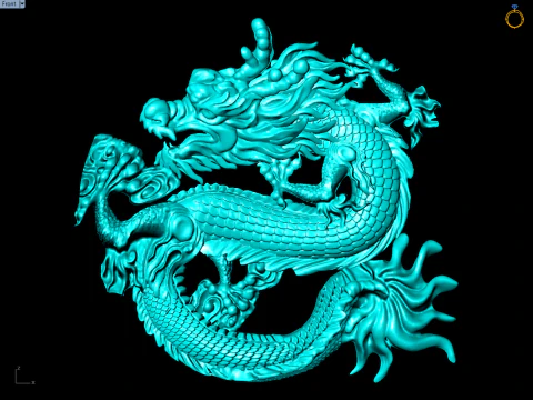 Dragon for jewelry - Dragon for ring - Dragon for pendant - N514 3D Print Model