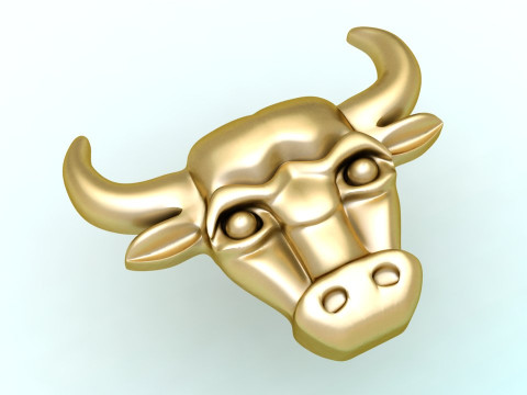 Buffalo for jewelry - Gaur for jewelry - Cow for jewelry - N738 3D प्रिंट मॉडल