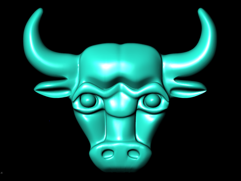 Buffalo for jewelry - Gaur for jewelry - Cow for jewelry - N738 3D प्रिंट मॉडल