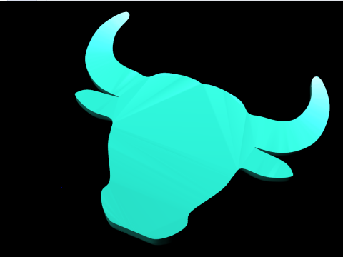 Buffalo for jewelry - Gaur for jewelry - Cow for jewelry - N738 3D प्रिंट मॉडल