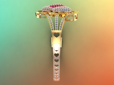 Butterfly bracelet - Womens bracelet - N68 3D Принт Модель